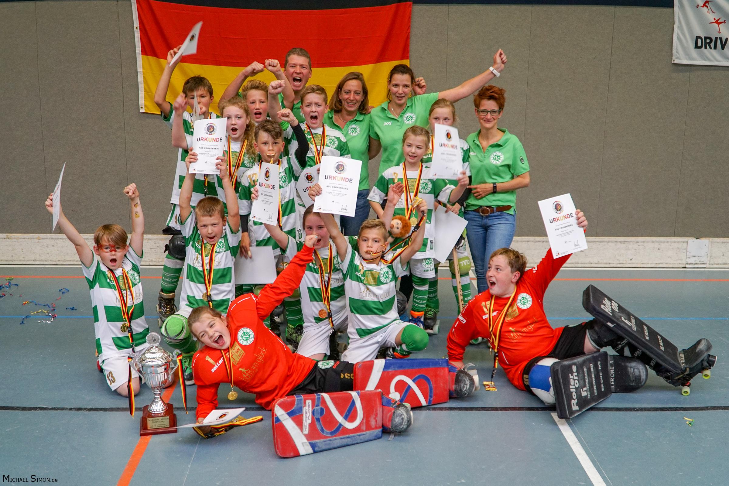 RSC Cronenberg Rollhockey Deutsche U11 Meisterschaft 2017