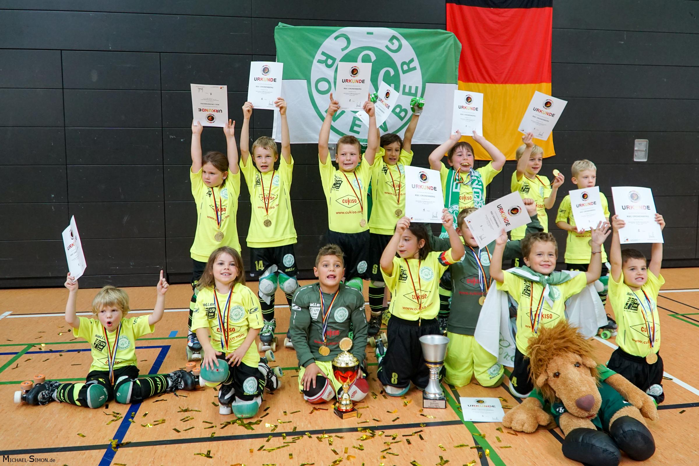 RSC Cronenberg Rollhockey Deutsche U9 Meisterschaft 2017