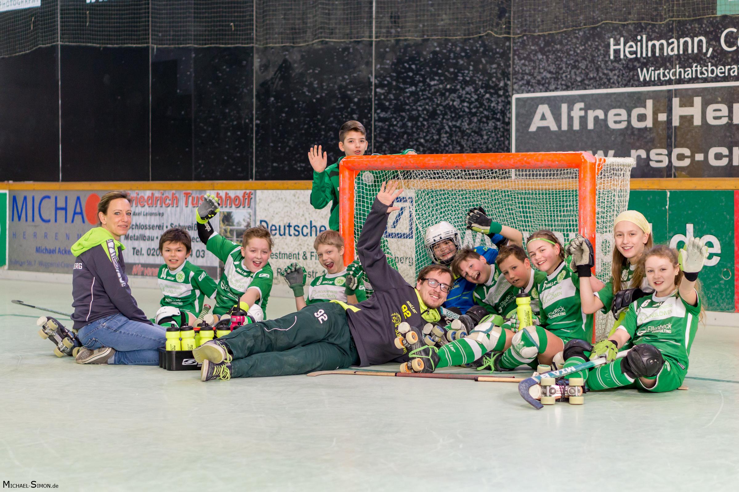 RSC Cronenberg Rollhockey Spieltag U13 18.02.2018