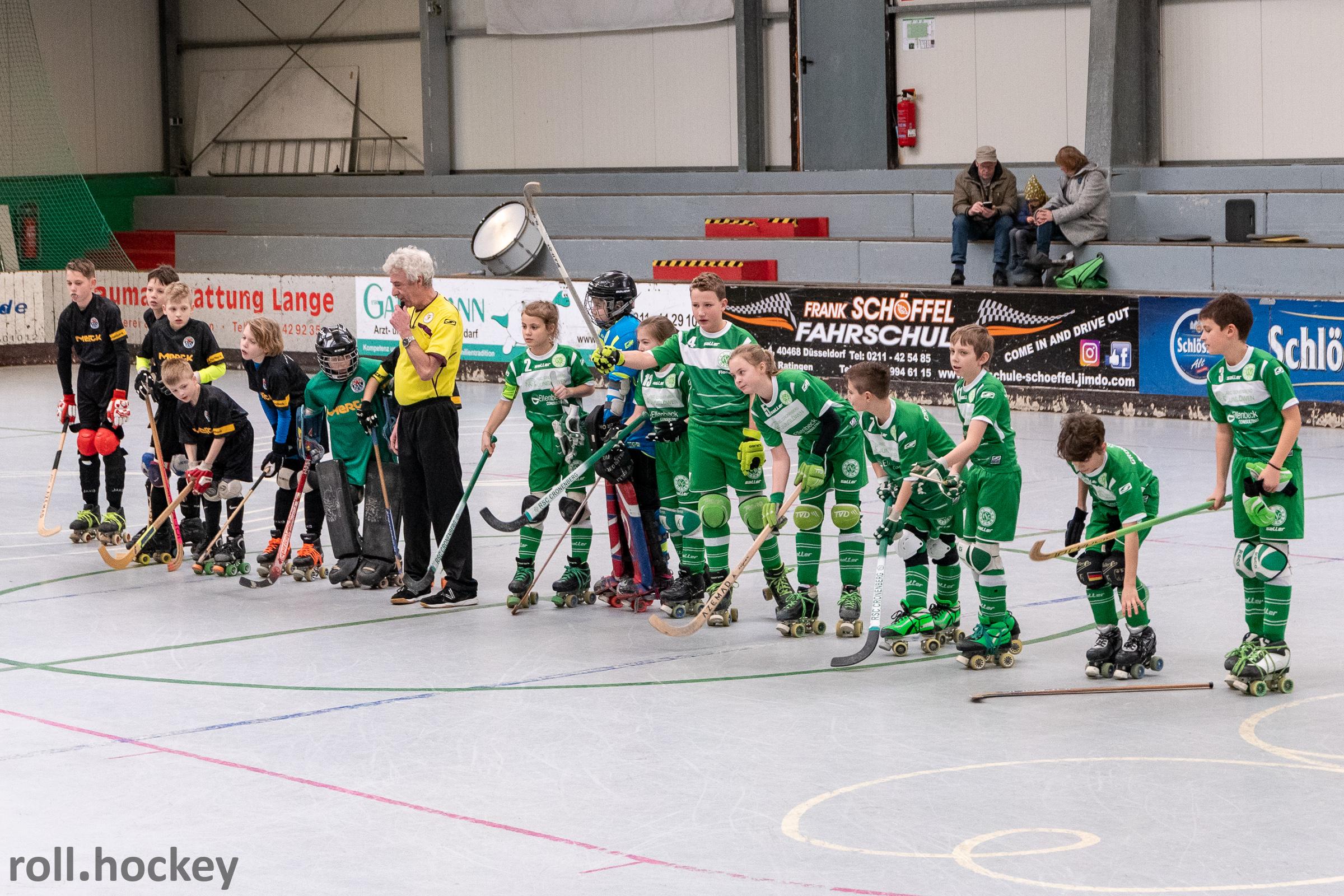 RSC Cronenberg Rollhockey Spieltag U13 10.02.2019