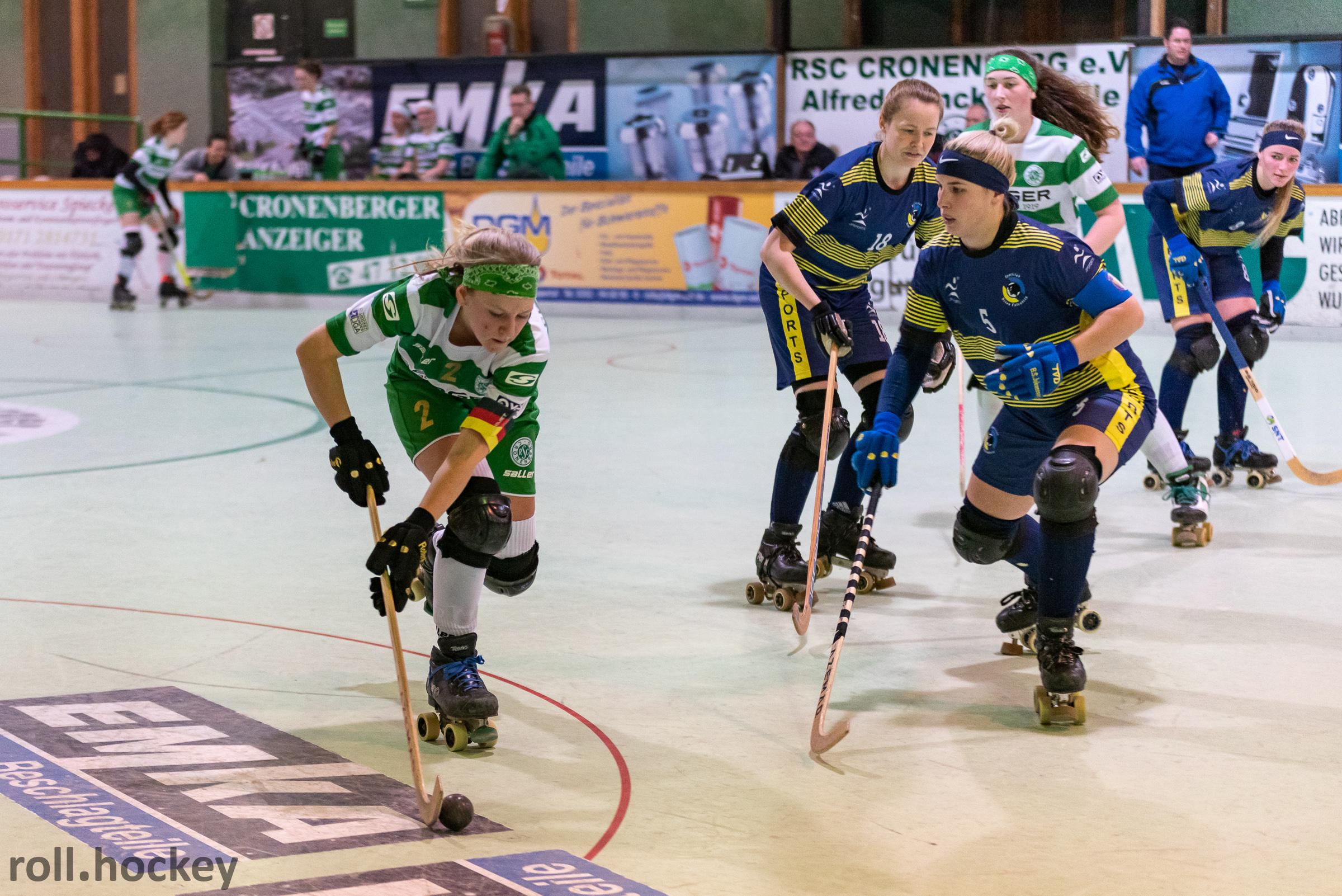 RSC Cronenberg Rollhockey Bundesliga Damen Spieltag 02.02.2019