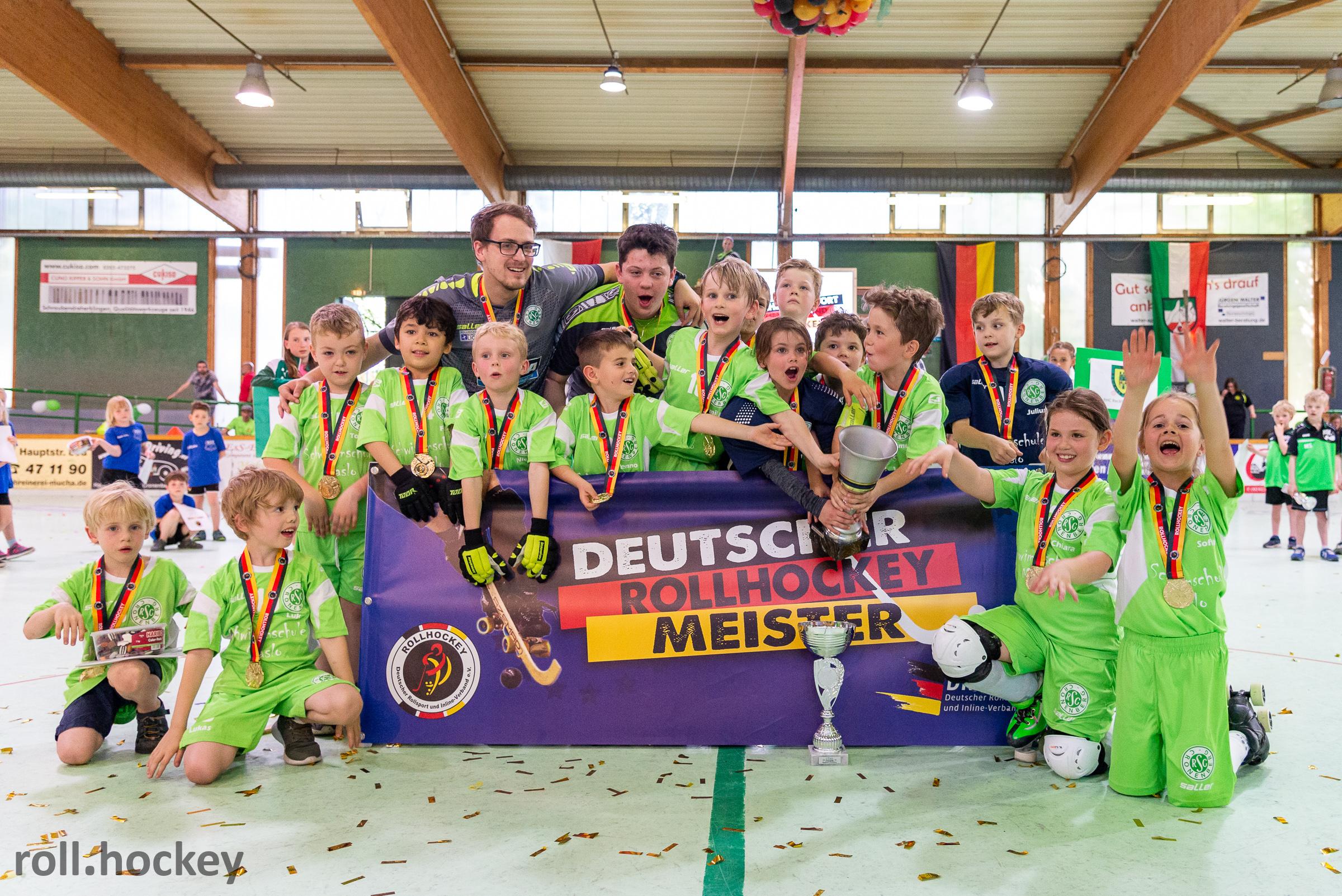 RSC Cronenberg Rollhockey Deutsche Meisterschaft U9 2019