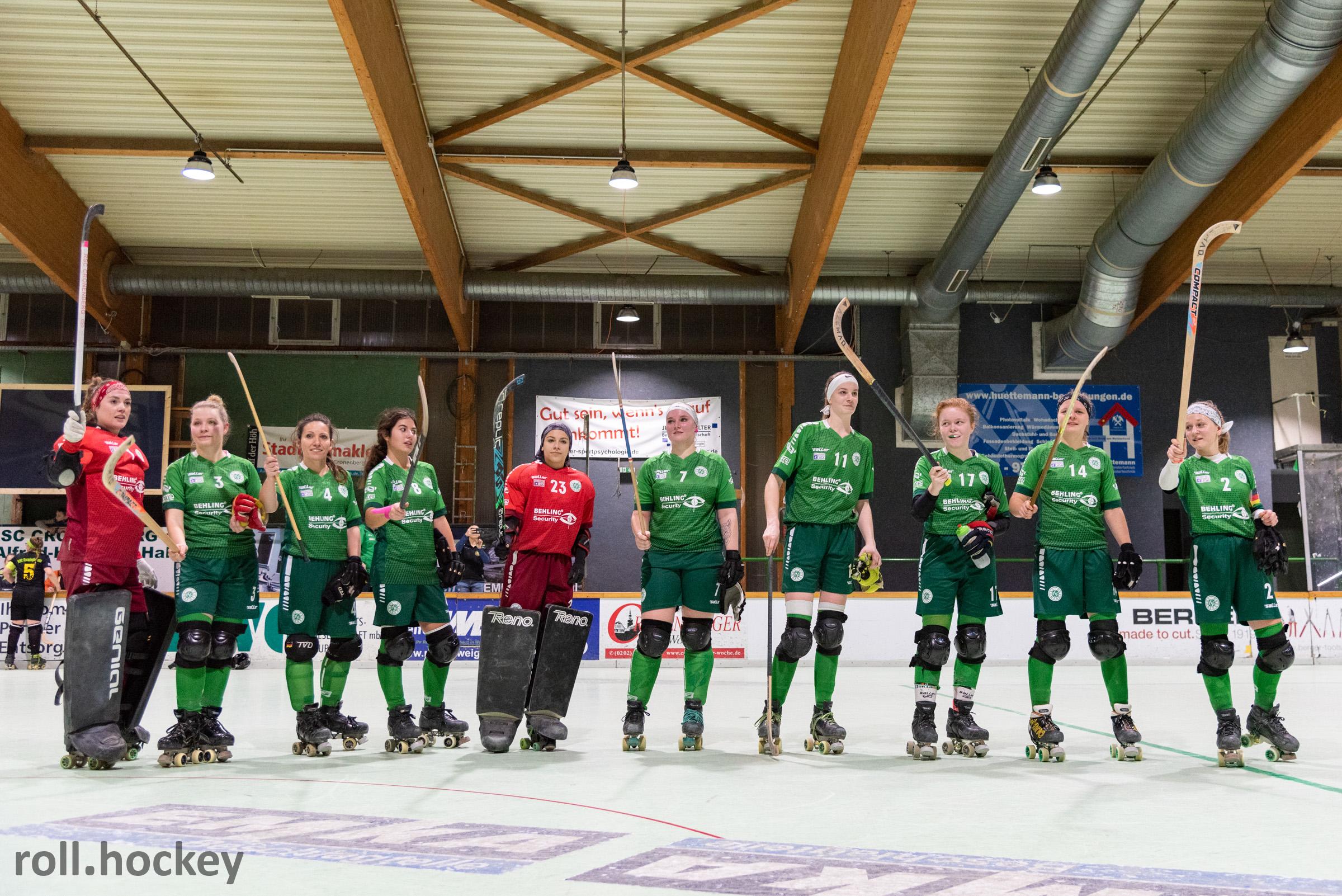 RSC Cronenberg Rollhockey Bundesliga Damen Spieltag 07.12.2019