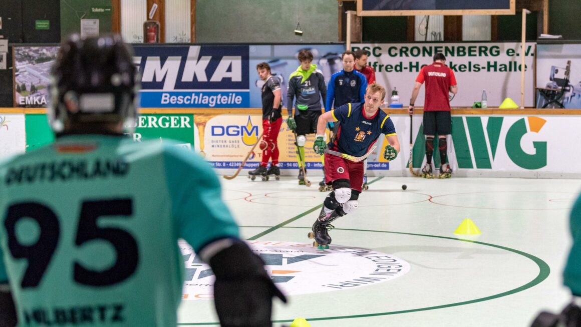 Deutsche Rollhockey Nationalmannschaft Herren: Erstes Training nach Corona-Lockdown