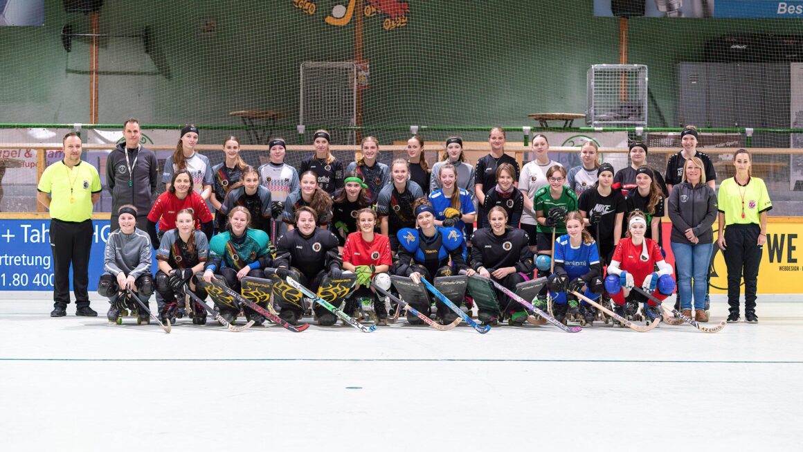 Kadertraining Deutsche Rollhockey U17/U20-Damen-Nationalmannschaft 25+26.11.2023